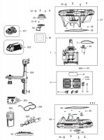 DeWalt DCE074D1R Rotary Laser TYPE 2 Spare Parts